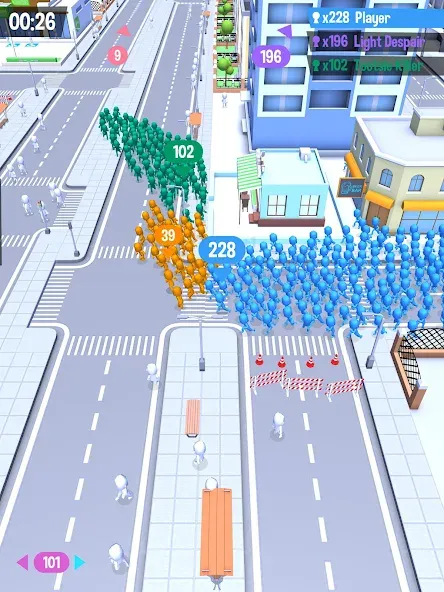 Скачать взлом Crowd City — Безлимитные монеты и быстрый рост толпы — скриншот 5 Скачать взлом Crowd City — Безлимитные монеты и быстрый рост толпы — скриншот 5