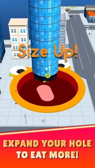 Скачать Hole.io на Андроид с модом — Безлимитный размер и быстрый рост — скриншот 2 Скачать Hole.io на Андроид с модом — Безлимитный размер и быстрый рост — скриншот 2