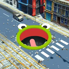 Скачать Hole.io на Андроид с модом — Безлимитный размер и быстрый рост
