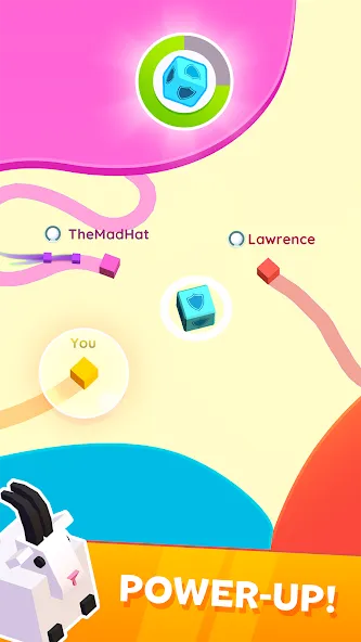 Мод Paper.io 2 — Без рекламы и бесконечная энергия, скачать APK — скриншот 4