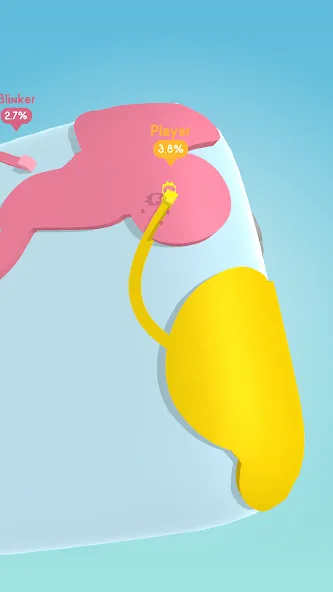 Paper.io 3D бесплатно на Андроид — мод: Без рекламы и все скины — скриншот 1 Paper.io 3D бесплатно на Андроид — мод: Без рекламы и все скины — скриншот 1