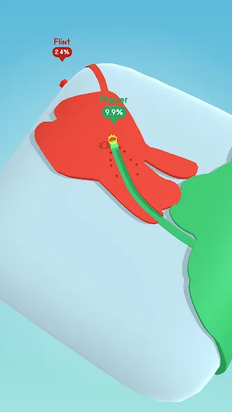 Paper.io 3D бесплатно на Андроид — мод: Без рекламы и все скины — скриншот 3 Paper.io 3D бесплатно на Андроид — мод: Без рекламы и все скины — скриншот 3