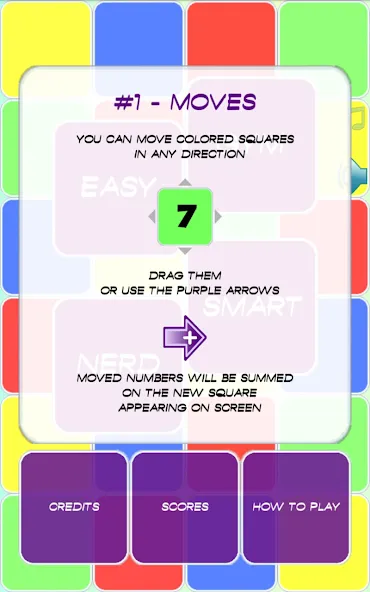 Мод Squademath - numbers challenge — Бесконечные подсказки и бонусы, скачать APK — скриншот 2