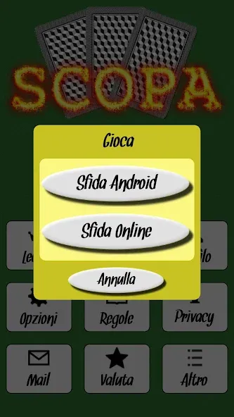 Scopa взломанный APK — Безлимитные монеты и подсказки — скриншот 2