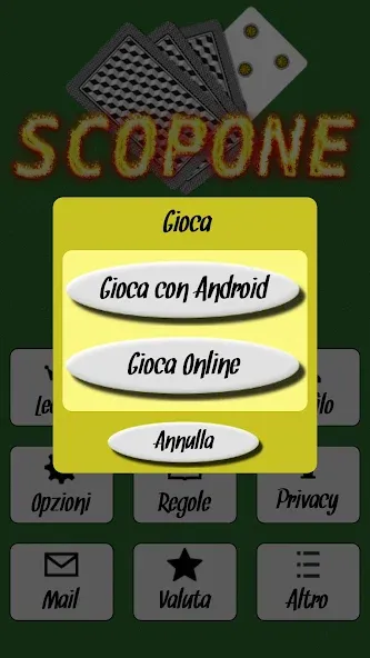 Scopone бесплатно на Андроид — мод: Безлимитные монеты и подсказки — скриншот 2