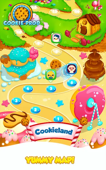 Cookie Clickers 2 — скачать мод: Безлимитные печенья и ускоренная прокачка — скриншот 4