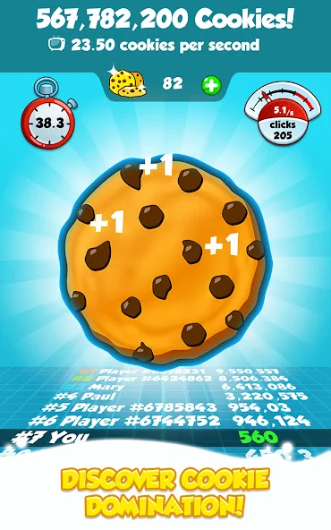 Cookie Clickers 2 — скачать мод: Безлимитные печенья и ускоренная прокачка — скриншот 5