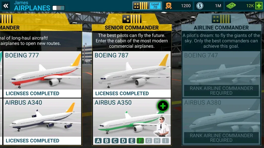 Airline Commander: Flight Game мод на Андроид: Безлимитные деньги и топливо — скриншот 5 Airline Commander: Flight Game мод на Андроид: Безлимитные деньги и топливо — скриншот 5