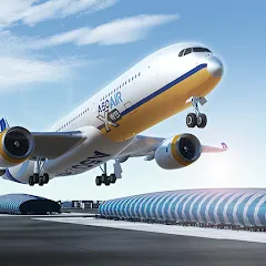 Airline Commander: Flight Game мод на Андроид: Безлимитные деньги и топливо
