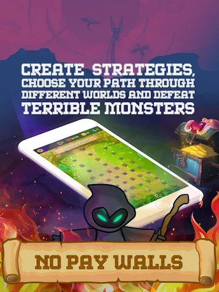 Мод Rogue Adventure: Roguelike RPG — Безлимитные ресурсы и все карты открыты, скачать APK — скриншот 1 Мод Rogue Adventure: Roguelike RPG — Безлимитные ресурсы и все карты открыты, скачать APK — скриншот 1