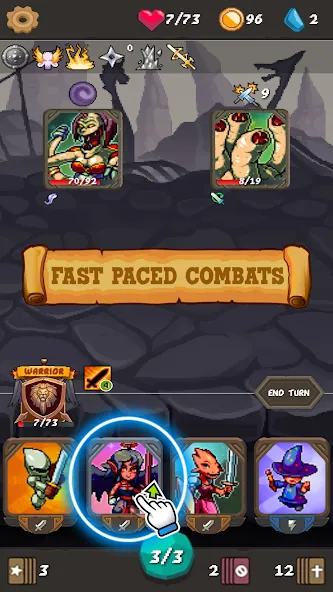 Мод Rogue Adventure: Roguelike RPG — Безлимитные ресурсы и все карты открыты, скачать APK — скриншот 3 Мод Rogue Adventure: Roguelike RPG — Безлимитные ресурсы и все карты открыты, скачать APK — скриншот 3