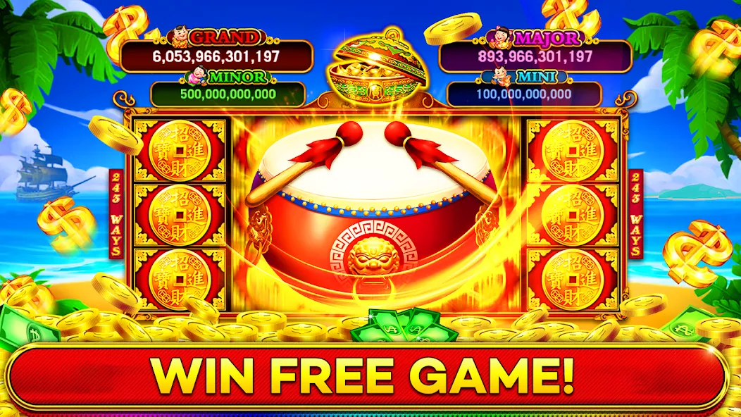 Jackpot Boom Casino Slot Games взлом APK — Безлимитные монеты и бонусы — скриншот 1 Jackpot Boom Casino Slot Games взлом APK — Безлимитные монеты и бонусы — скриншот 1