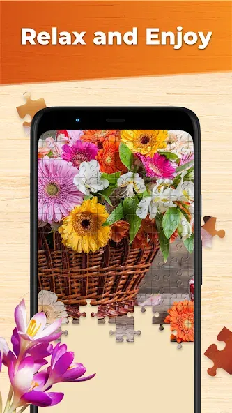 Jigsaw Puzzles HD Puzzle Games — Без рекламы и все пазлы открыты, скачать мод APK — скриншот 1 Jigsaw Puzzles HD Puzzle Games — Без рекламы и все пазлы открыты, скачать мод APK — скриншот 1