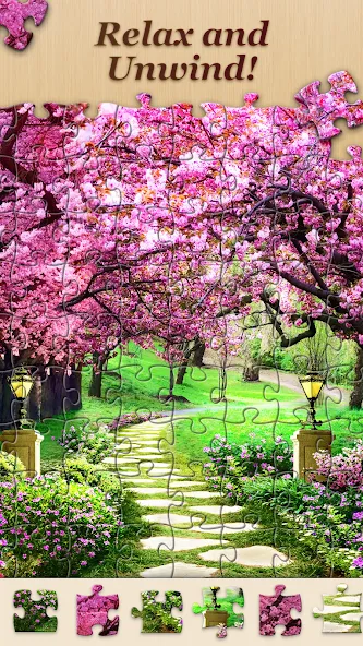Jigsawscapes® - Jigsaw Puzzles на телефон — скачать мод: Без рекламы и все пазлы открыты — скриншот 1 Jigsawscapes® - Jigsaw Puzzles на телефон — скачать мод: Без рекламы и все пазлы открыты — скриншот 1