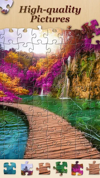 Jigsawscapes® - Jigsaw Puzzles на телефон — скачать мод: Без рекламы и все пазлы открыты — скриншот 5 Jigsawscapes® - Jigsaw Puzzles на телефон — скачать мод: Без рекламы и все пазлы открыты — скриншот 5