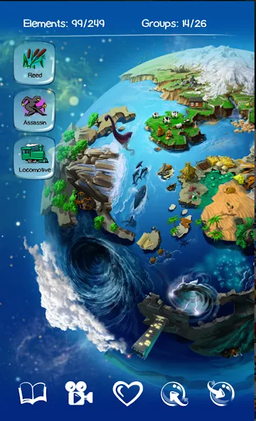 Doodle God Аlchemy MOD APK скачать на Андроид — Открыты все элементы и подсказки — скриншот 3 Doodle God Аlchemy MOD APK скачать на Андроид — Открыты все элементы и подсказки — скриншот 3