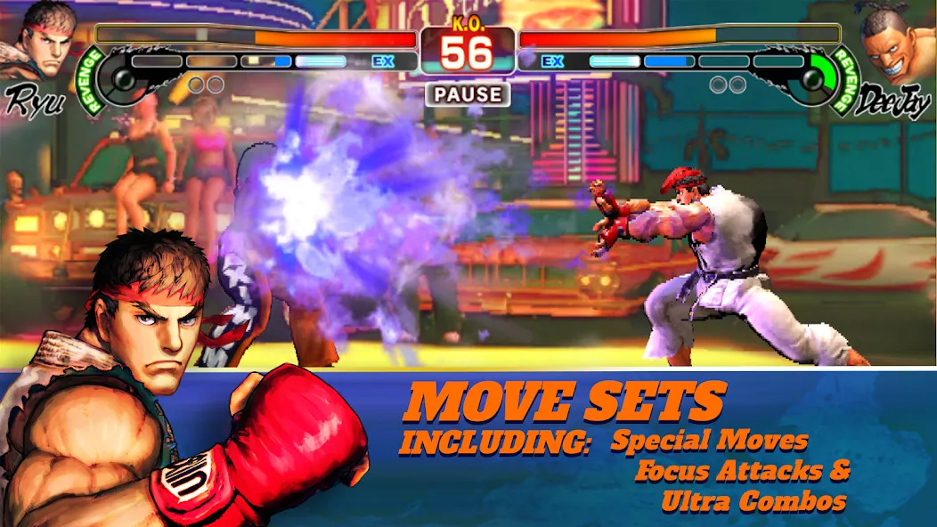 Street Fighter IV CE взлом APK — Безлимитные деньги и все бойцы открыты — скриншот 2 Street Fighter IV CE взлом APK — Безлимитные деньги и все бойцы открыты — скриншот 2