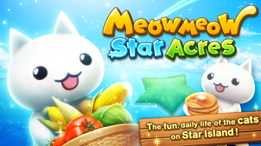Скачать взлом Meow Meow Star Acres — Много денег и все питомцы — скриншот 5
