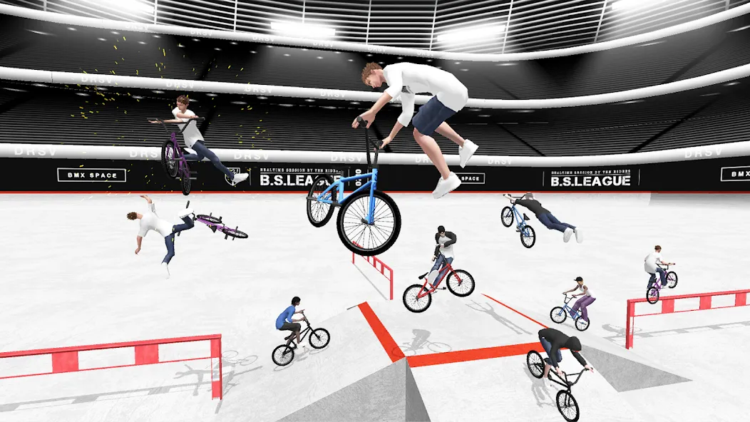 BMX Space — скачать мод: Безлимитные деньги и все трюки — скриншот 1