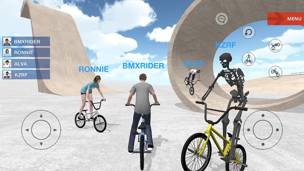 BMX Space — скачать мод: Безлимитные деньги и все трюки — скриншот 2