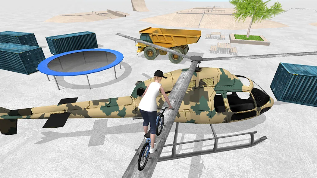 BMX Space — скачать мод: Безлимитные деньги и все трюки — скриншот 3