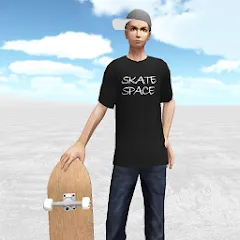 Skate Space — взломанная версия, Безлимитные деньги и все трюки открыты