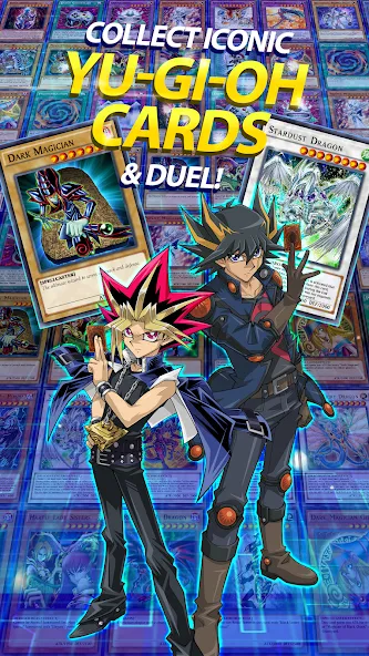 Yu-Gi-Oh! Duel Links бесплатно на Андроид — мод: Безлимитные ресурсы и открытые карты — скриншот 1