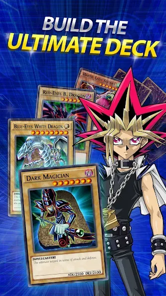 Yu-Gi-Oh! Duel Links бесплатно на Андроид — мод: Безлимитные ресурсы и открытые карты — скриншот 2