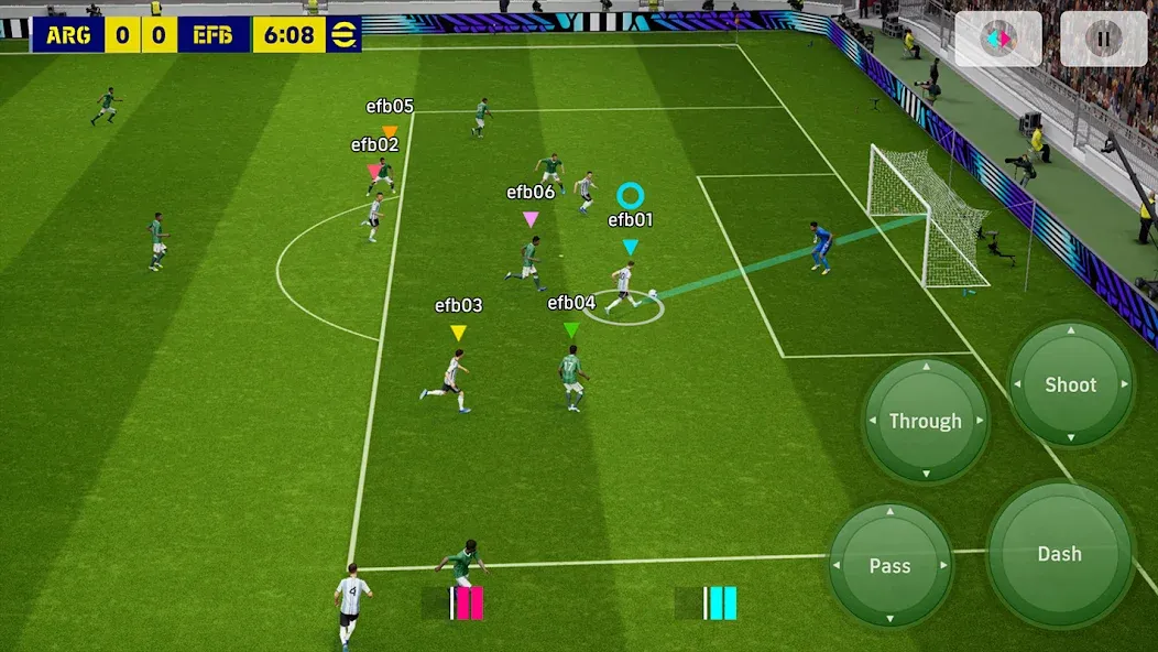 Скачать eFootball™ 2024 — Безлимитные монеты и премиум-игроки — скриншот 3