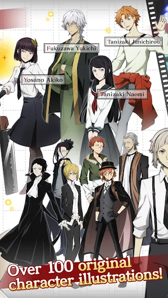 Скачать взлом Bungo Stray Dogs: TotL — Безлимитные ресурсы и открытые персонажи — скриншот 3