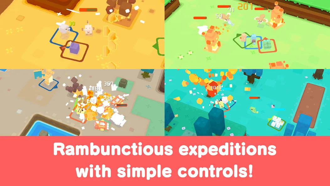 Pokémon Quest взломанный APK — Безлимитные ресурсы и усиленные покемоны — скриншот 2