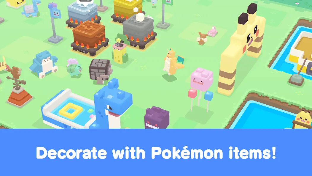 Pokémon Quest взломанный APK — Безлимитные ресурсы и усиленные покемоны — скриншот 4