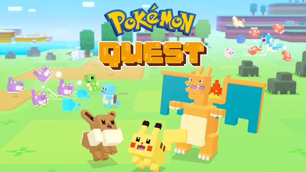 Pokémon Quest взломанный APK — Безлимитные ресурсы и усиленные покемоны — скриншот 5