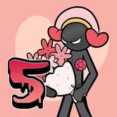Anger of stick 5 : zombie MOD APK: Безлимитные деньги и оружие