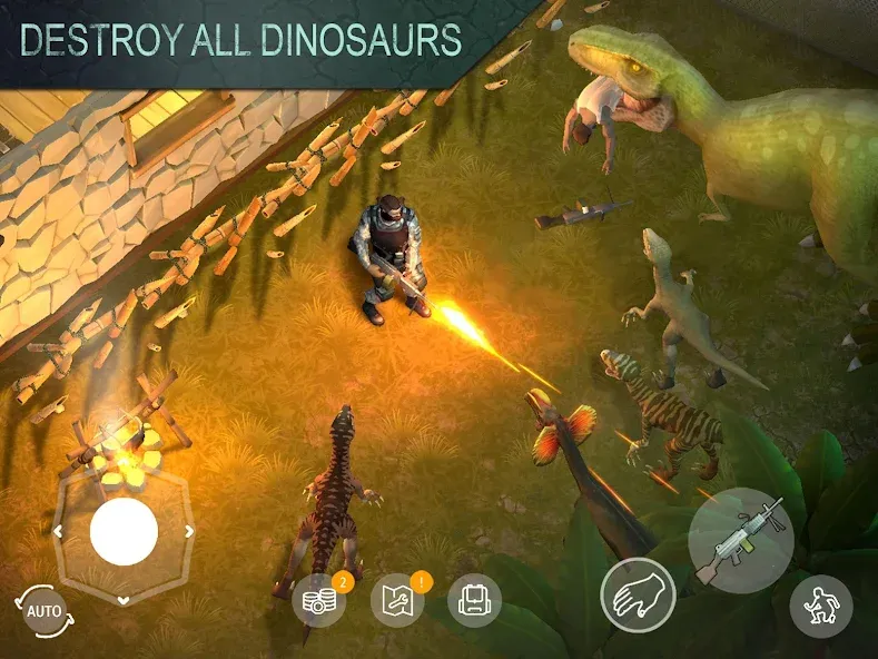 Скачать Jurassic Survival — Безлимитные ресурсы и открыты рецепты — скриншот 3