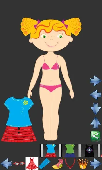 Dress up Princess for kids MOD APK скачать на Андроид — Все наряды разблокированы — скриншот 1