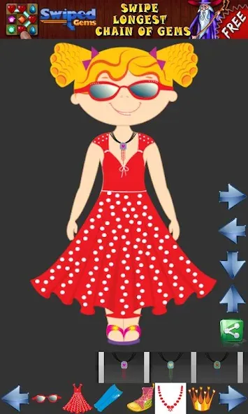 Dress up Princess for kids MOD APK скачать на Андроид — Все наряды разблокированы — скриншот 2