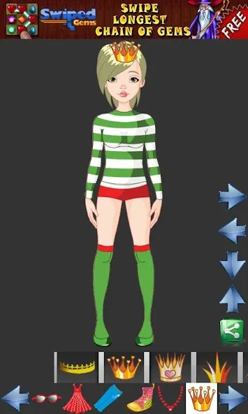 Dress up Princess for kids MOD APK скачать на Андроид — Все наряды разблокированы — скриншот 3