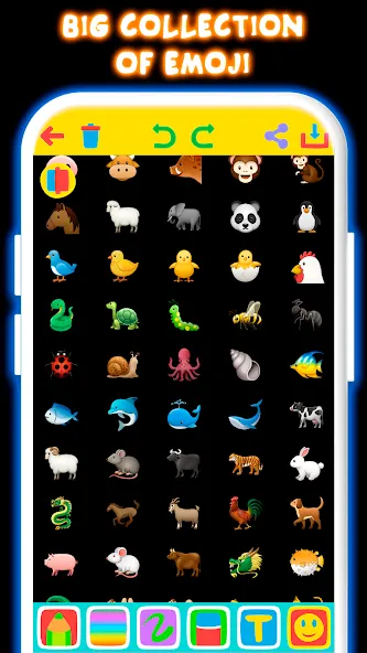 Drawing For Kids - Glow Draw — последняя версия с модом (Все рисунки разблокированы и без рекламы) — скриншот 4