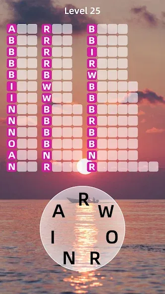 Zen Word® - Relax Puzzle Game — взломанная версия, Безлимитные подсказки и монеты — скриншот 3 Zen Word® - Relax Puzzle Game — взломанная версия, Безлимитные подсказки и монеты — скриншот 3