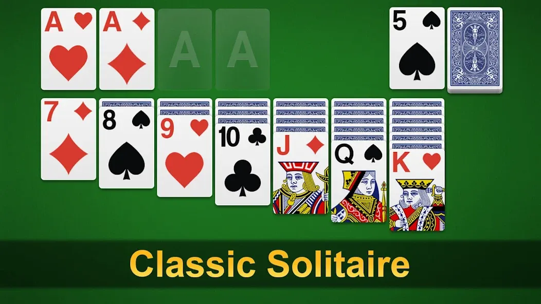 Скачать мод Klondike Solitaire - Patience — Без рекламы и много подсказок — скриншот 1 Скачать мод Klondike Solitaire - Patience — Без рекламы и много подсказок — скриншот 1