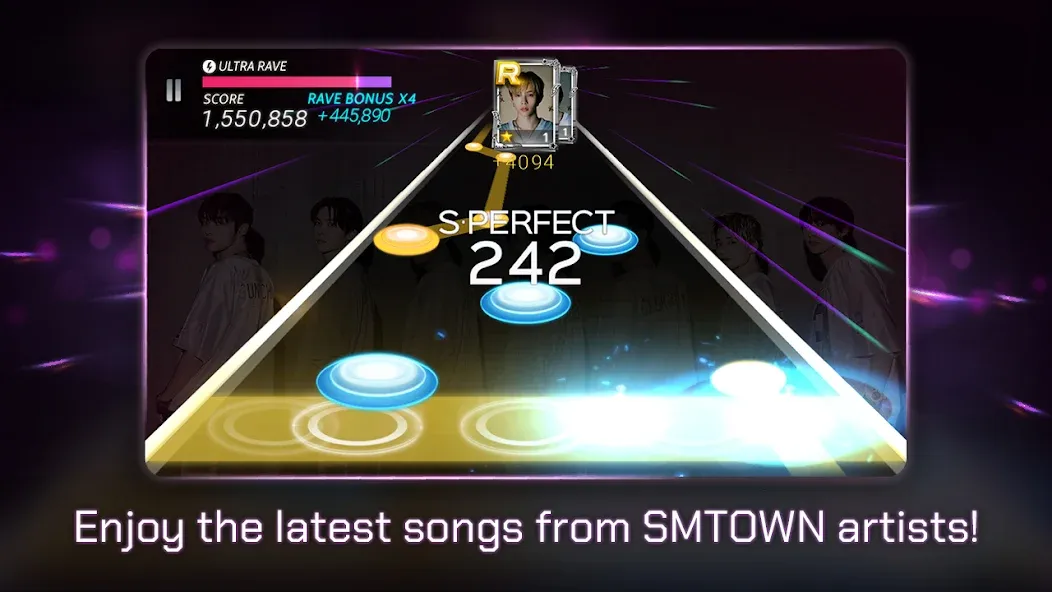 SUPERSTAR SMTOWN взломанный APK — Безлимитные алмазы и открыты все песни — скриншот 3 SUPERSTAR SMTOWN взломанный APK — Безлимитные алмазы и открыты все песни — скриншот 3