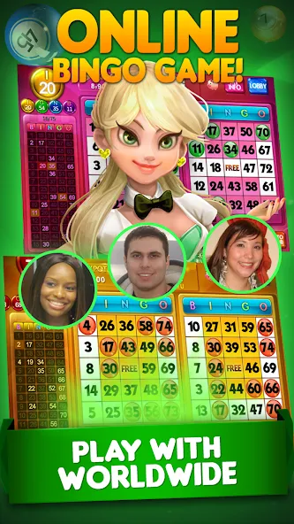 Bingo City 75 : Bingo & Slots — взломанная версия, Безлимитные монеты и бонусы — скриншот 2 Bingo City 75 : Bingo & Slots — взломанная версия, Безлимитные монеты и бонусы — скриншот 2