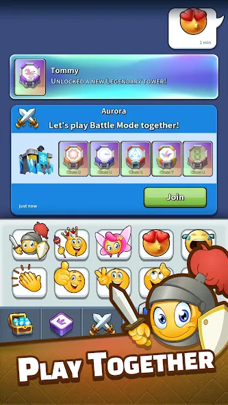 Tower Defense PvP:Tower Royale мод на Андроид: Безлимитные монеты и усиленные башни — скриншот 5 Tower Defense PvP:Tower Royale мод на Андроид: Безлимитные монеты и усиленные башни — скриншот 5