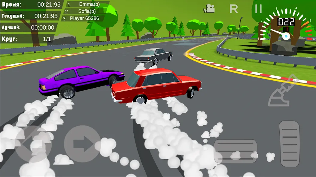 Drift in Car MOD APK: Много денег и все машины открыты — скриншот 1 Drift in Car MOD APK: Много денег и все машины открыты — скриншот 1