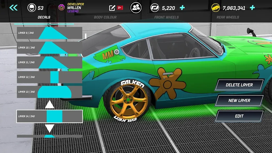 Torque Drift взлом APK — Безлимитные деньги и топливо — скриншот 1 Torque Drift взлом APK — Безлимитные деньги и топливо — скриншот 1