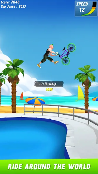 Скачать Max Air BMX бесплатно — Безлимитные деньги и разблокированы трюки — скриншот 3 Скачать Max Air BMX бесплатно — Безлимитные деньги и разблокированы трюки — скриншот 3