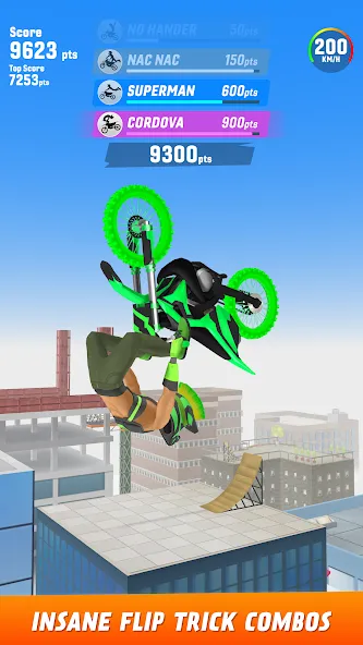 Max Air Motocross MOD APK: Безлимитные деньги и все мотоциклы — скриншот 3 Max Air Motocross MOD APK: Безлимитные деньги и все мотоциклы — скриншот 3