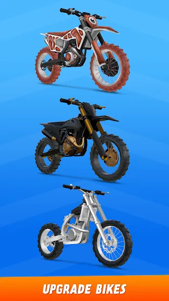 Max Air Motocross MOD APK: Безлимитные деньги и все мотоциклы — скриншот 4 Max Air Motocross MOD APK: Безлимитные деньги и все мотоциклы — скриншот 4