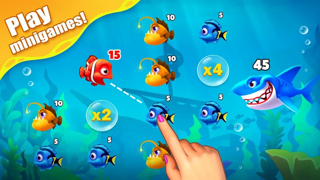 Solitaire Ocean — взломанная версия, Безлимитные подсказки и отмены ходов — скриншот 2 Solitaire Ocean — взломанная версия, Безлимитные подсказки и отмены ходов — скриншот 2